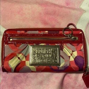 Coach “Poppy” Wristlet